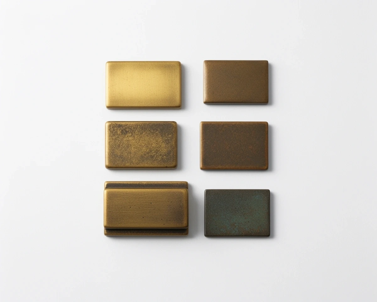 Sample finishes for a spec